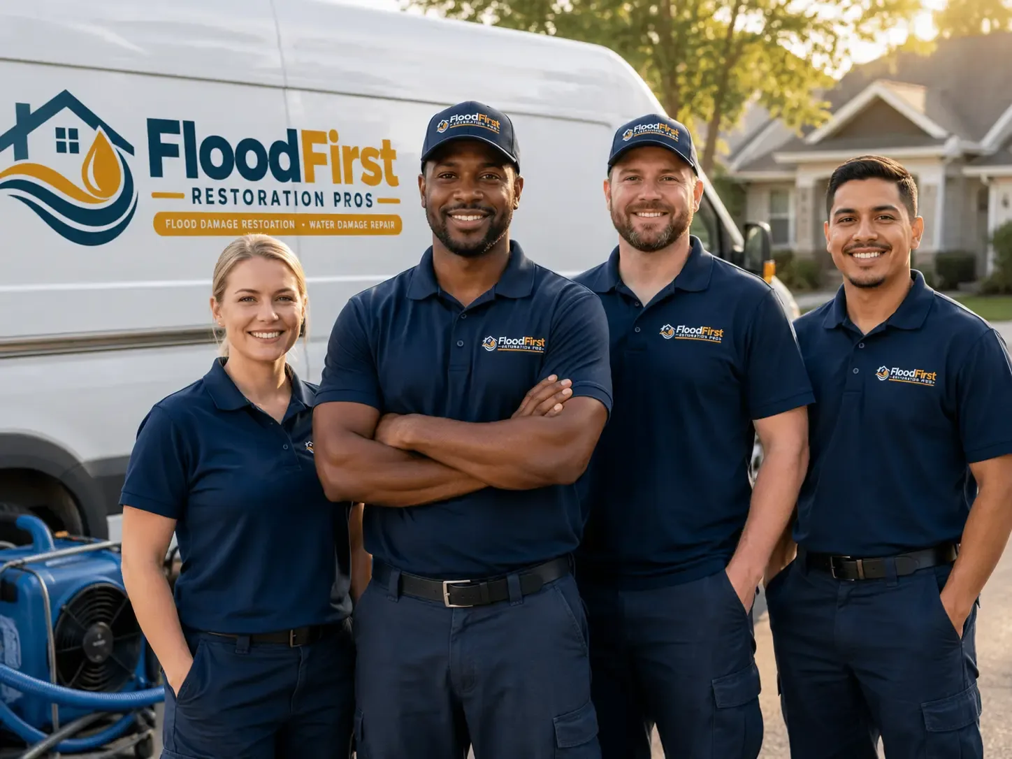 Flood Damage Restoration company in Fort George G Meade, MD